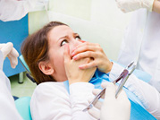 women fear of the dentist